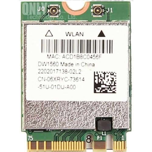 Original Wireless WIFI Card NGFF 802.11AC 867Mbps Broadcom BCM94352Z WIFI Bluetooth Wireless-AC BT 4.0 Network Wlan adapter