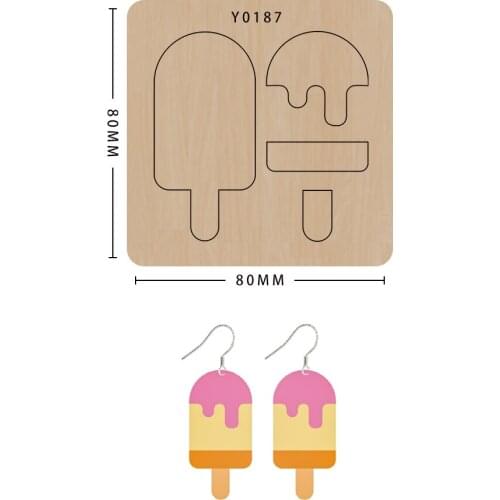 Cutting Dies DIY Craft Hand Wooden Dies Suitable for Common Die Cutting Machines on the Market