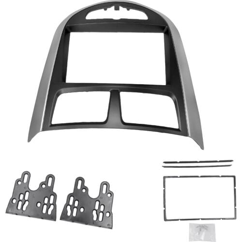 Adapter Frame 2 din For Hyundai i-25 For Accent Solaris Verna Car Radio Fascia Stereo Audio Radio DVD GPS Plate Panel Frame Kit