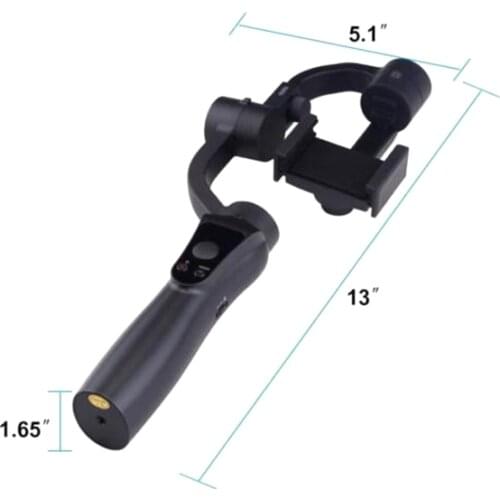 S5 Handheld Gimbal Stabilizer Portable For Action Camera Smartphone Digital Photography JR Deals