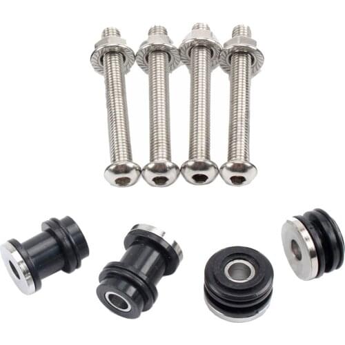 Detachable Bar Rack Docking Hardware Kit Screw Set Fits for Sportster