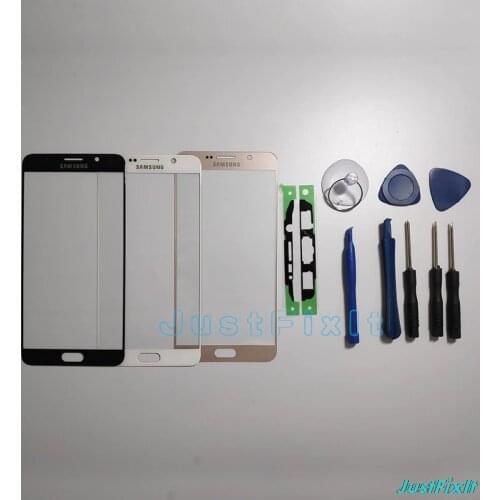 Replacement Outer Glass Lens For Samsung Galaxy Note 5 N920 N920C N920F N920A LCD Touch Screen Front Glass Outer Panel Adhesive