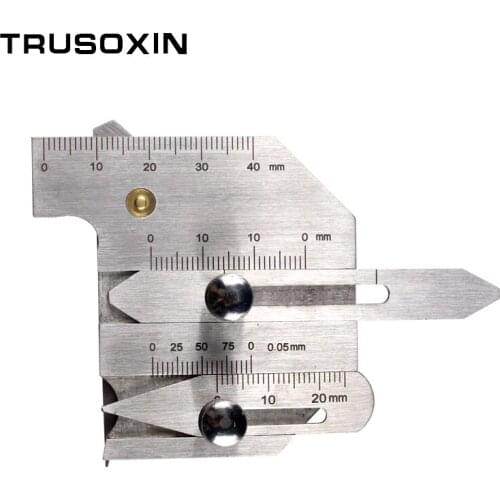 HJC40 Welding Gauge Detect Boilers Bridges Pipes Gage Metric Welding Inspection