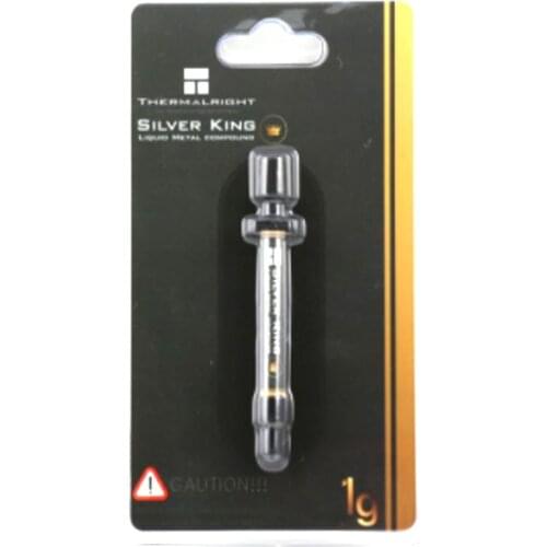 Thermalright Liquid Metal Hot Paste79 W/ MK High Performance, Silver King Radiator Paste, CPU for all coolers1g 3gwith cleaner