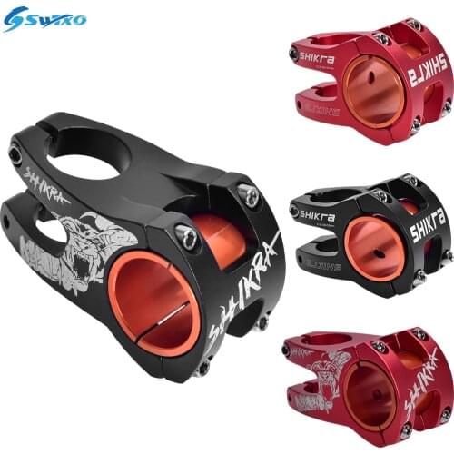 SWTXO MTB Stem CNC 35mm 31.8mm Handlebar Ultralight Hollow Aluminium Alloy 35/50mm Bicycle Stem 28.6mm Steerer Mountain Bike