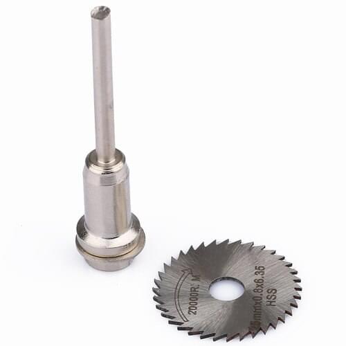 1x HSS 25mm Wood Cutting Discs Circular Saw Blade Cutter Wheel Disc For Dremel Rotary Tool Metal Cutter with 3.175mm Mandrel