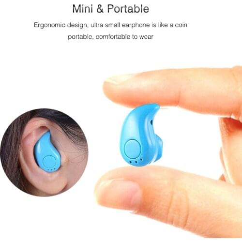 S530 In-ear Earphone Earbud Sports Headphone Mini Wireless Bluetooth-compabile 4.0 Headset For Iphone Smartphone Laptop Tablet