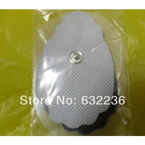 DHL Free Shipping 2000pcs/lot 7.5*4.8cm non-woven Hand shape Tens Electrode Pads for Digital Therapy Machine Massager