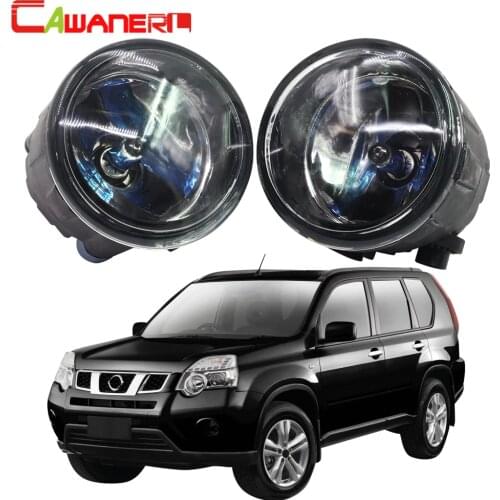 Cawanerl 100W Car Halogen Bulb Fog Light DRL Daytime Running Lamp 12V For Nissan X-Trail T31 Closed Off-Road Vehicle 2007-2013
