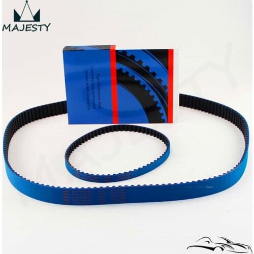 Racing Timing Belt + Balance For EVO 1-9 Eclipse DSM 4G63 92-06 Blue
