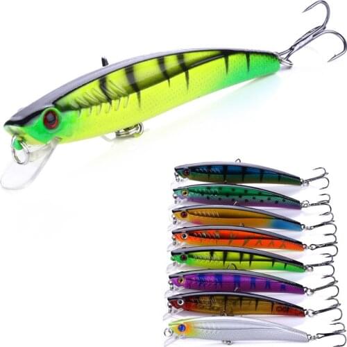 HENGJIA 9.3cm 10.5g Hard Bait Minnow Streak Fishing lures Bass Fishing Wobblers