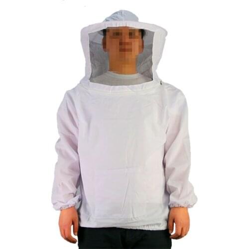 Beekeeping Jacket Veil Smock Costume Protective Suit Clothes Apiculture BeeKeeping Hat Beekeeper Clothing Protector Equipment