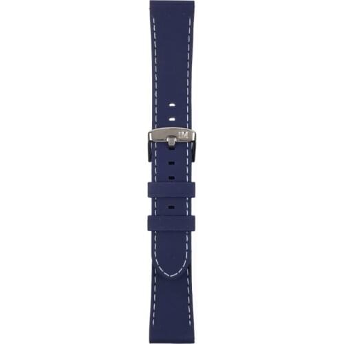 Morellato Silicone strap Velvet line Pat White stitching