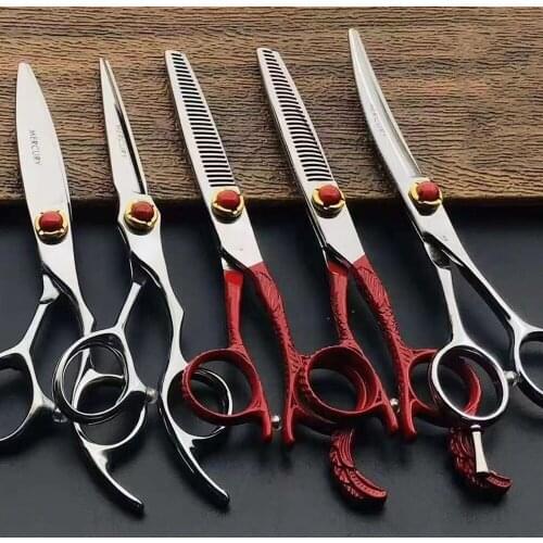 6.0 Top Professional Hair Scissors Set Cutting Barber Salon Haircut Thinning Shear Hairdressing Hair Tools Hair Cutting Scissors