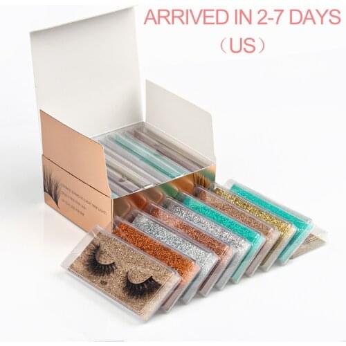 Mink Lashes Wholesale 5/20/30/40/100 Pairs 3D Mink Eyelashes Faux Cils Makeup Dramatic False Eyelashes In Bulk Natural Lashes