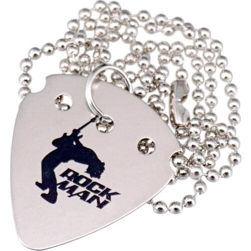 Guitar Plectrums Heavy Guitar Picks Necklace Bass Ukulele Electric Guitar