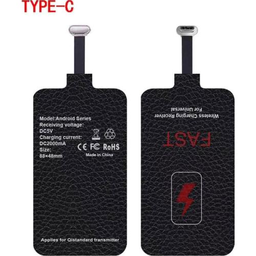 2A Phone Charger Receiver Fast Charge Receiver Android Type-C Version