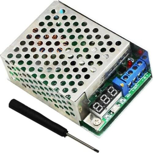 10A 300W DC-DC adjustable buck Step-down transformer Voltage stabilized power supply module with voltage meter display