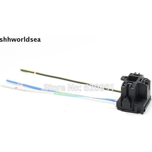 Worldgolden 2/10/50PCS 3 Pin Auto lamp plug,Auto lamp holder H4 fog lamps/headlight /distance light plug