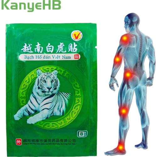 16pcs=2bags Vietnam White Tiger Pain Relief Plaster Muscle Arthritis Back Neck Shoulder Patches A090