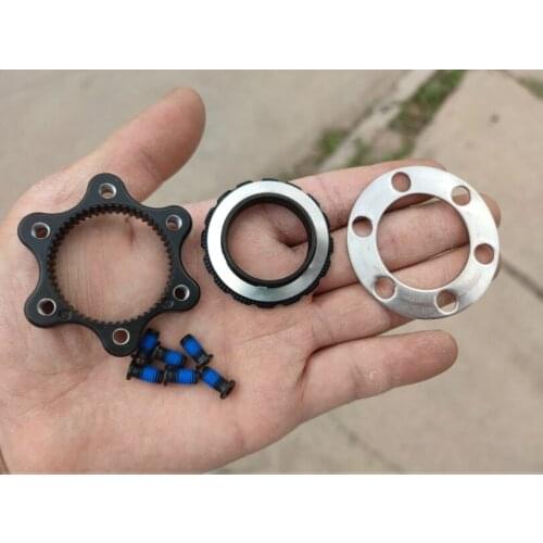 For Shi-mano SM-RTAD05 Center lock 6 bolts Disc Rotor Hub Adapter SM-RTAD