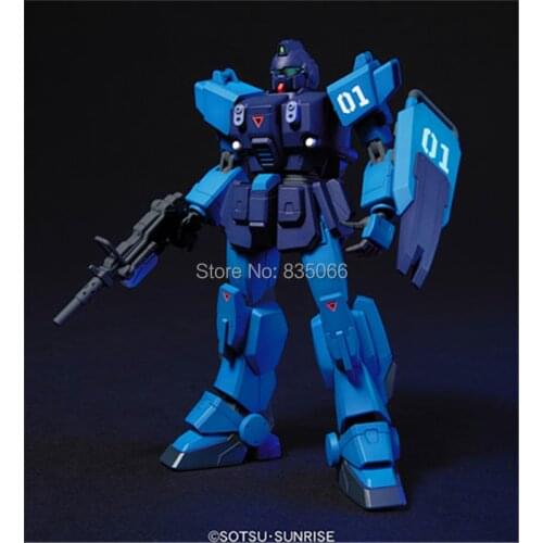 Japanese anime figures 1/144 HGUC 080 Blue Destiny I robot action figure plastic model kits toys