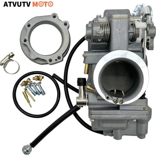 HSR42 HSR45 Mikuni 42mm 45MM Carb Performance Pumper Carburetor TM42 For Harley EVO Twin Cam Sportster 883 Tour Glide Softail