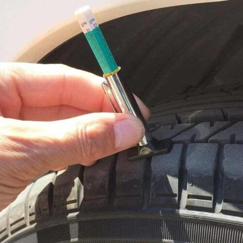 0-25mm Car Tire Tread Depth Gauge Tester Portable Car Tyre Measuring Tool Universal Tire Depth Gauge Car Inspection Tools