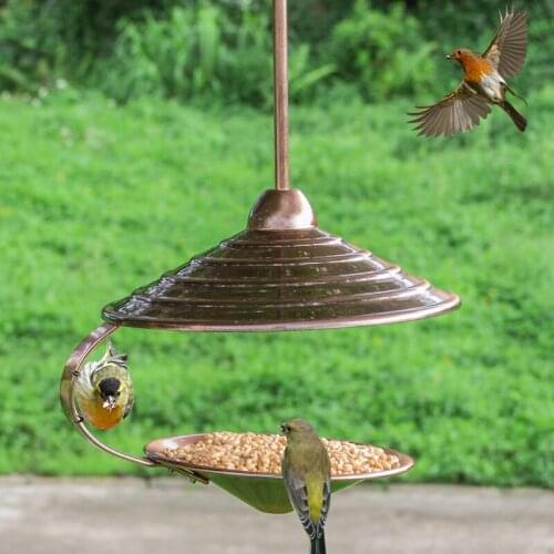 Wild Bird Feeder European Style Outdoor Bird Feeders Food Container For Home Balcony Hang Pet