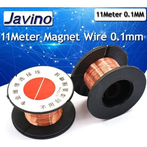 11Meter Magnet Wire 0.1mm Enameled Copper Wire Magnetic Coil Winding For Making Electromagnet Motor Model Copper Wire