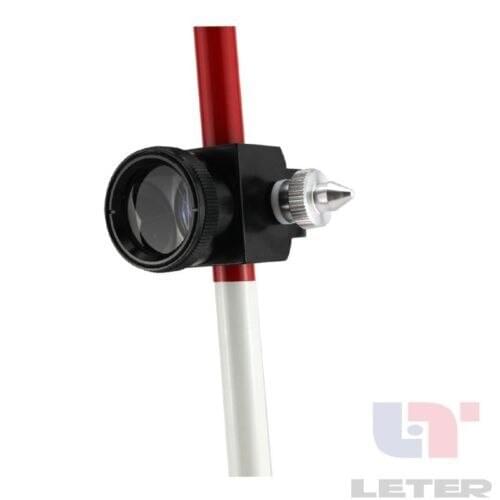 Mini Prism with 3 Three Poles for Total Station Brand New 0mm Prism Offset