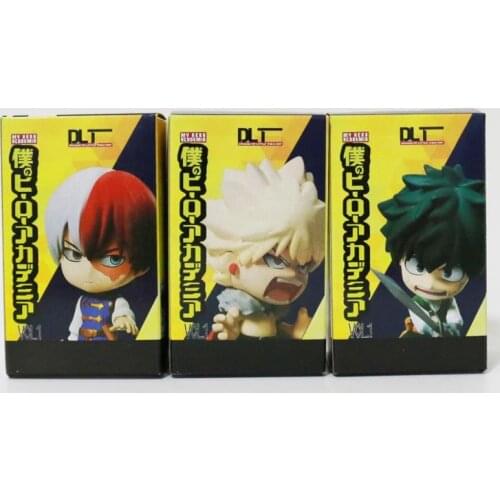 My Hero Academia Boku no Hero Midoriya Izukuc Shoto Todoroki Bakugou Katsuki Statue Figure Model Toys