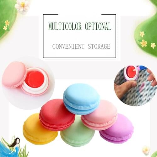 New Round Diamond Painting Glue Clay Storage Box Drilling Mud Embroidery Cross Stitch Storage Container DIY Nail Tools