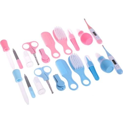 10Pcs Baby Nail Trimmer Healthcare Kit Health Care Kit Portable Newborn Baby Grooming Kit Clipper Safety Care Set