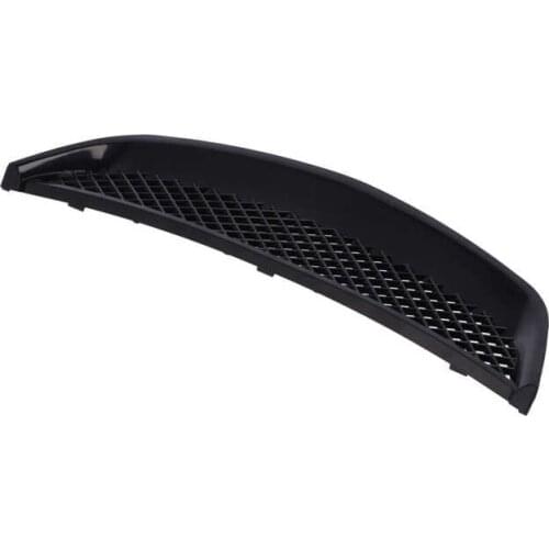 Front surround Protector Front Bumper Mesh Grille Glossy Black Hood Grill Fit for Honda Civic 2/4 Door 2001-2003