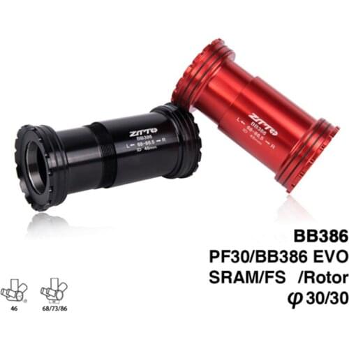 ZTTO The BB386 EVO PF30 frame mid-shaft turn GXP is suitable for Shimane SRAM Crankset Quality Center Adapter