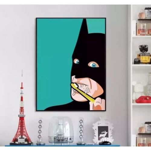 Hand Painted Arworks on Canvas Secret Life Of Heros Modern Art Good For Bedroom No Frame