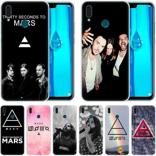 Luxury Silicone Case 30 Second To Mars 30STM for Huawei Mate 30 20 Lite 10 Pro Y5 Y6 Y7 Pro 2019 Y9 Prime 2019 2018 Y6 Pro 2017