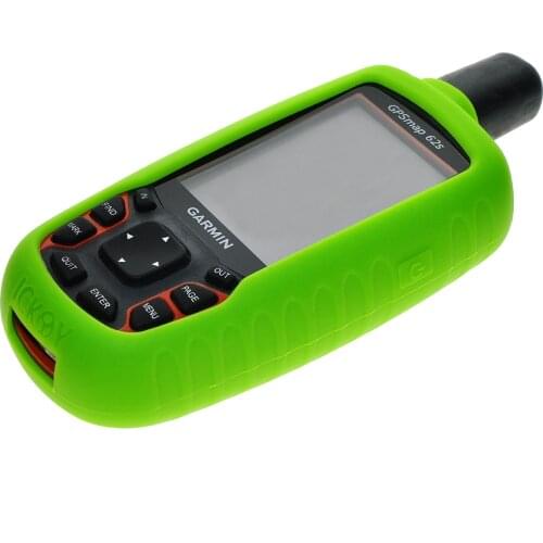 Silicon Green Case Protect Skin Cover for Garmin GPS GPSMAP 62 63 64 62s 62sc 62st 62stc 64st 63sc 63st Accessories