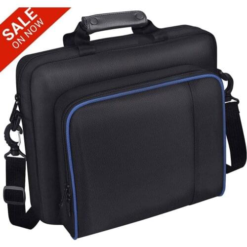PS4 / PS4 Pro Slim Game System Bag Protective Case For PlayStation 4 Console Protect Shoulder Travel Storage Carry Handbag
