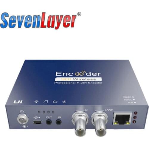 SDI to IP Video Encoder for Live Broadcast, with 4G/Wifi