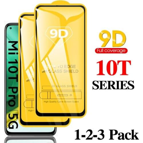 Screen Protector Mi-10t Mi 10t Tempered Glass For Xiaomi 10t Lite 10tlite Protection Mi10t For Xiaomi Mi 10 T Pro 10tpro Glas 9D