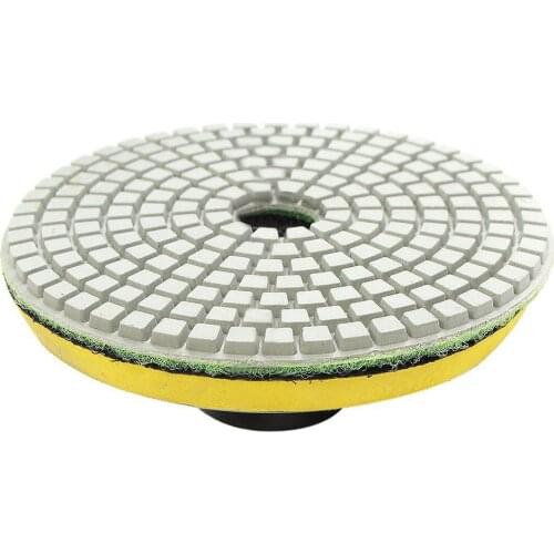 19pcs 4inch Wet/Dry Diamond Polishing Pads For Granite Marble Concrete Stone Polishing Tools