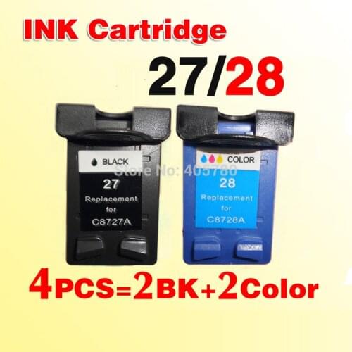 4x ink cartridges compatible for Deskjet 3320 3325 3420 3535 3550 3650 3744 printer