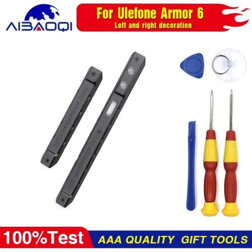 Side Metal Frame Housings Case Middle Repair Accessories Parts For Ulefone Armor 6 Perfect Replacement Parts Free Tools
