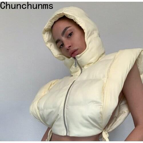 CHUNCHUNMS Women's Hooded Vests