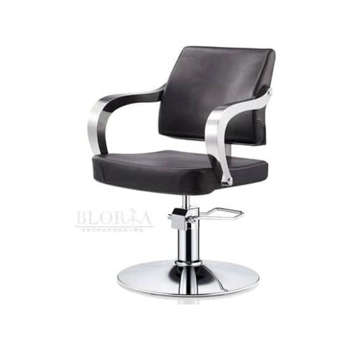 008Hair salon personalized hair chair. Hydraulic chair. 25113 Stainless steel handrail..2588
