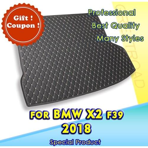 Car Trunk Mat For BMW X2 F39 2018 Cargo Liner Carpet Interior Accessories Cover