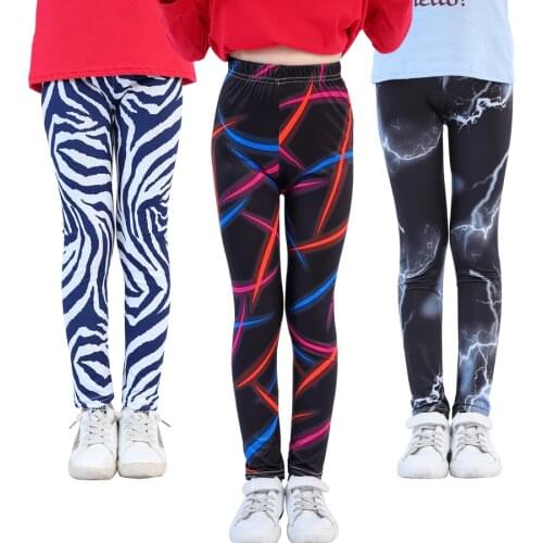 SheeCute girls print leggings Baby Girl Clothes Kids Print Flower Skinny leggings
