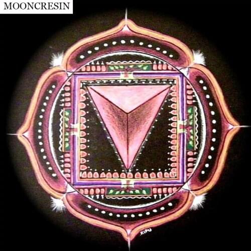 MOONCRESIN 5D Diy Diamond Painting Cross Stitch Mandala Home Decor Full Rhinestones Mosaic Crafts Diamond Embroidery Needlework